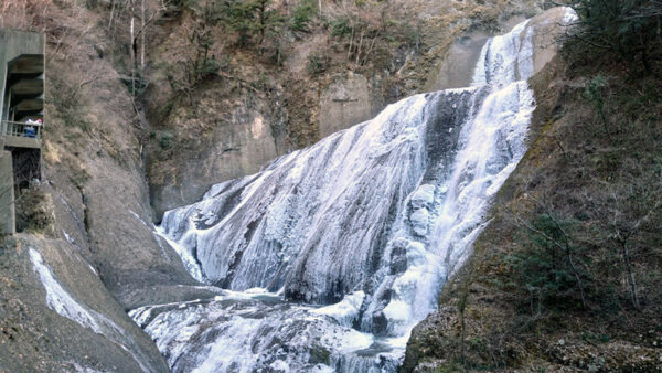 袋田の滝2022年1月1日