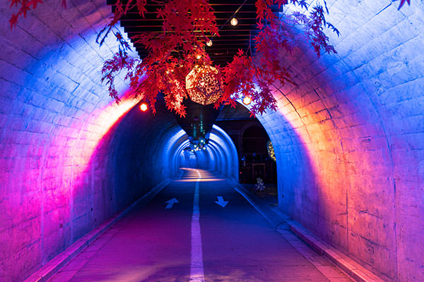 光のトンネル